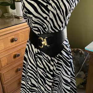 Jones New York Zebra 🦓 Print Dress
